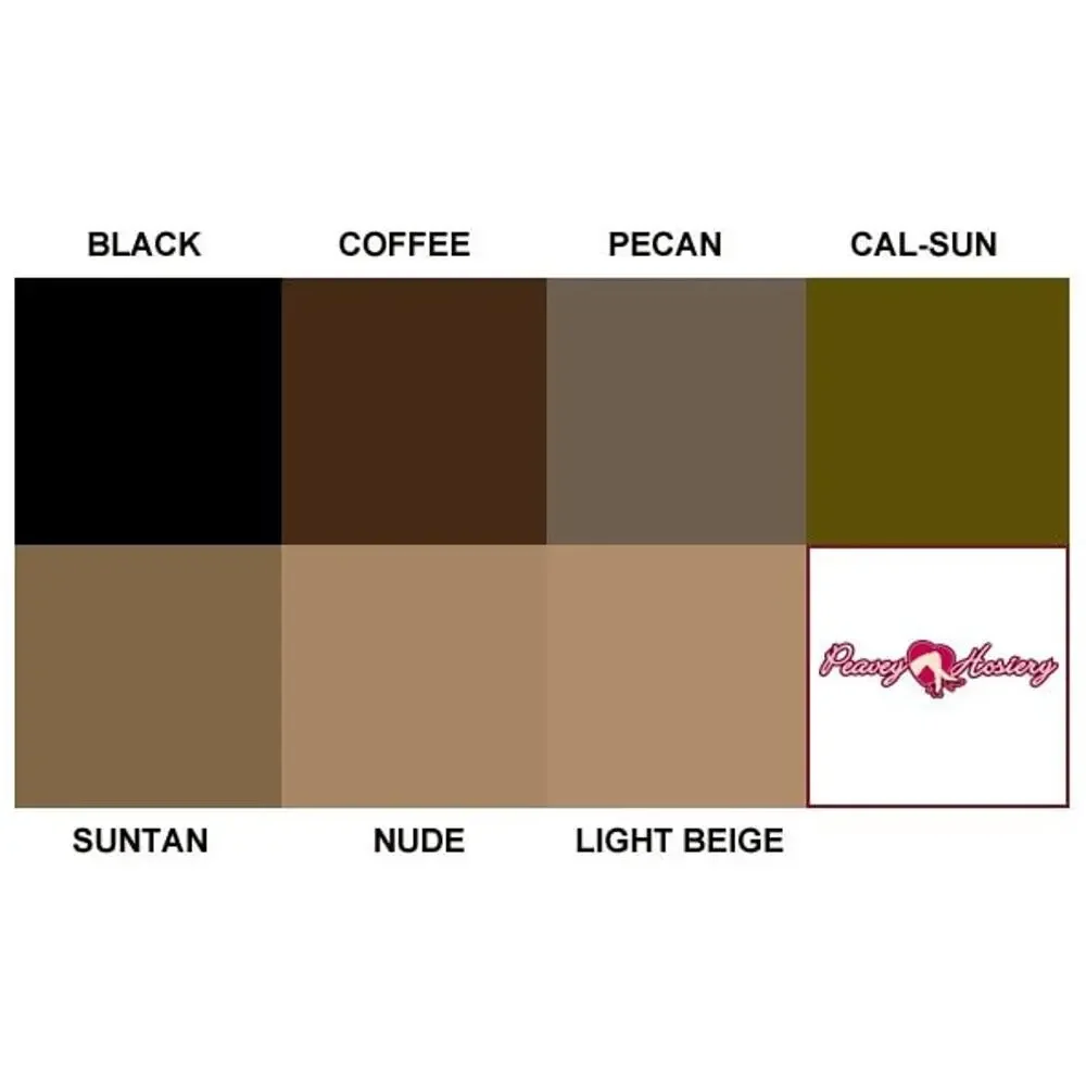 New Women’s/Men’s Hooters Girls Uniform Pantyhose Suntan Q Over 6’0” To 230lbs